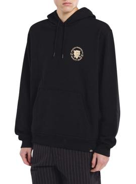 Moletom Dickies Wrench preto com capuz para homem.