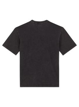 Camiseta Dickies Plentywood preta para homem.
