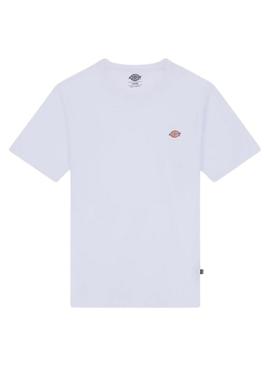 Camiseta branca Dickies Mapleton para homem