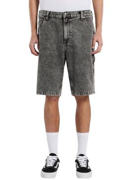 Bermuda Dickies Garyville denim cinza para Homem