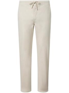 Calça Ecoalf Ethic bege para homem