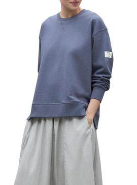 Moletom Ecoalf Storm marinho para mulher
