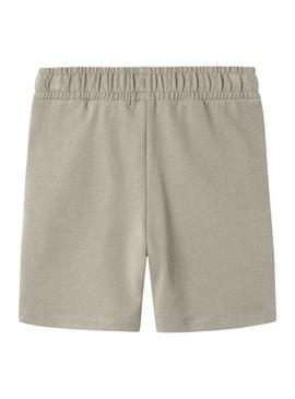  Bermudas regulares Name It Fritzo bege para meninos.