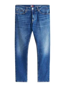 Calça jeans Tommy Jeans Austin azul para homem
