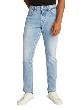 Calça jeans Tommy Jeans Scanton Slim para homem.