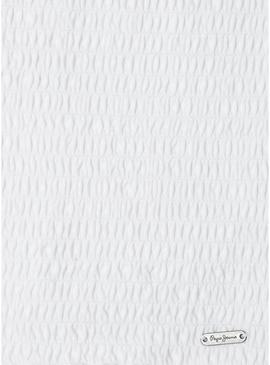 Top Pepe Jeans Marian branco para menina
