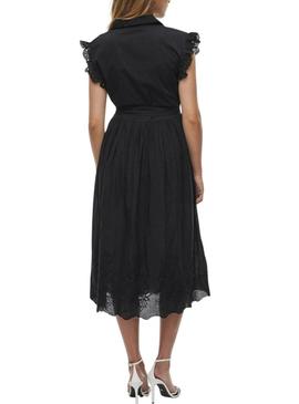 Vestido preto Vila Vianglassi para mulher