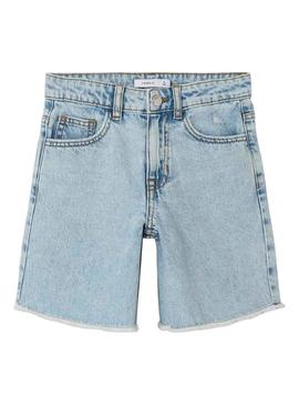Shorts Name It Bella Wide denim para menina