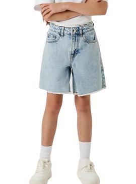 Shorts Name It Bella Wide denim para menina