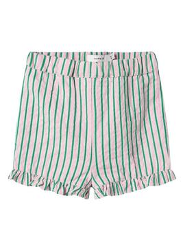 Shorts  Name It  Filone cor-de-rosa para menina
