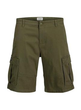 Bermuda Jack and Jones Cole Onnie Cargo verde criança