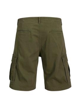 Bermuda Jack and Jones Cole Onnie Cargo verde criança
