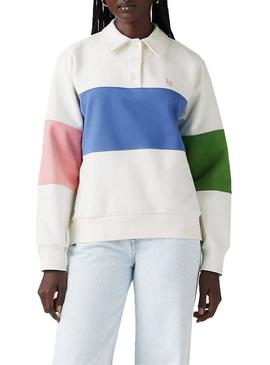 Moletom Levis Rugby multicolor para mulher