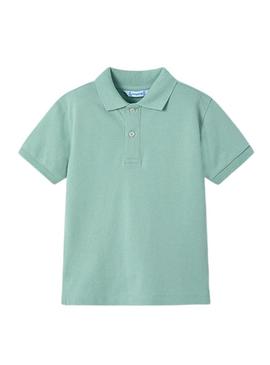  Polo Mayoral de granito básico verde para criança.