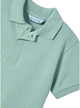  Polo Mayoral de granito básico verde para criança.