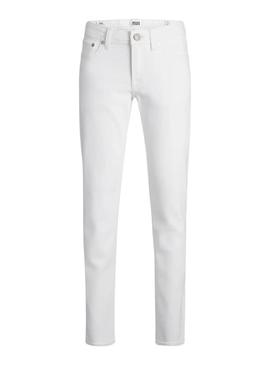 Calça Jack and Jones Glenn Original branca infantil