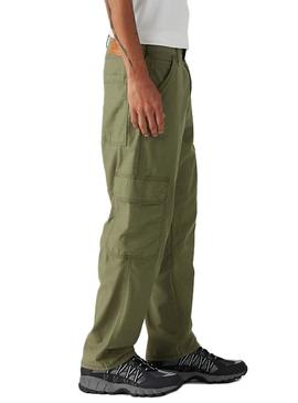 Calça Levis 568 Cargo verde para homem