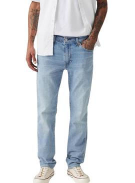 Calça jeans Levis 511 slim denim claro para homem