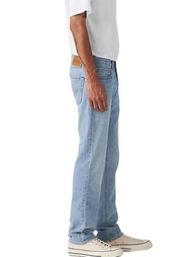 Calça jeans Levis 511 slim denim claro para homem