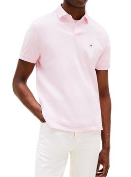 Polo Tommy Hilfiger 1985 rosa para homem