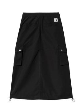 Saia Carhartt Irwin preta para mulher.