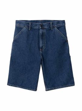 Bermudas Carhartt Single Knee denim para homem.