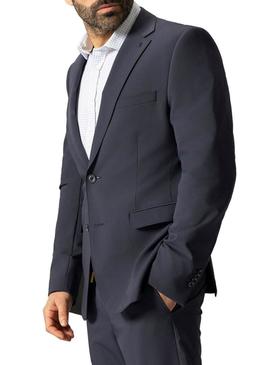 Blazer azul-marinho ultraleve El Pulpo para homem