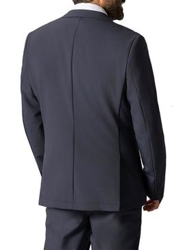 Blazer azul-marinho ultraleve El Pulpo para homem