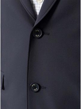 Blazer azul-marinho ultraleve El Pulpo para homem