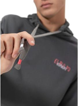 Moletom El Pulpo Logo antracite para homem