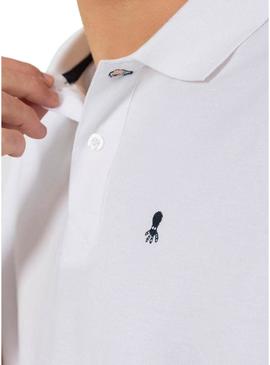 Camisa básica branca para homem.