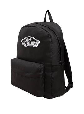 Mochila Vans Old Skool Classic preto para homens e mulheres.