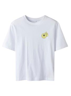 Camisola Name It Zulla regular branca para menino