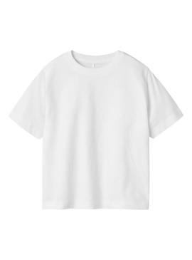 Camisola Name It Vobbo regular branca para menino