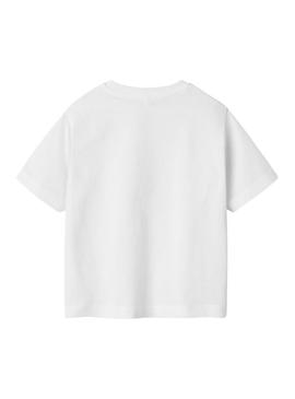 Camisola Name It Vobbo regular branca para menino