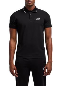 Polo Emporio Armani EA7 preto para homem