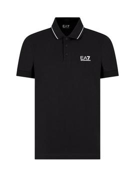 Polo Emporio Armani EA7 preto para homem