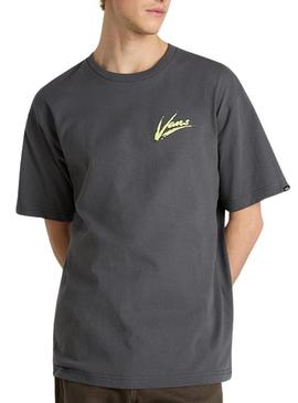 Camisa Vans Dettori cinza para homem.