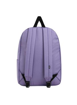 Mochila Vans Old Skool Classic lilás para mulher e homem.