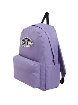Mochila Vans Old Skool Classic lilás para mulher e homem.