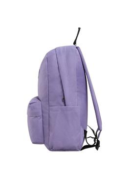Mochila Vans Old Skool Classic lilás para mulher e homem.