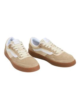 Tênis Vans Cruze 3.0 bege para homens.
