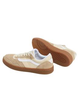 Tênis Vans Cruze 3.0 bege para homens.