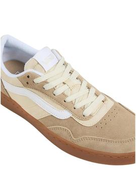 Tênis Vans Cruze 3.0 bege para homens.