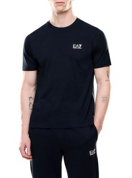 Camiseta Emporio Armani EA7 Core Identity azul marinho para homem