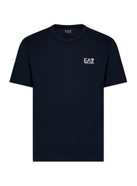 Camiseta Emporio Armani EA7 Core Identity azul marinho para homem