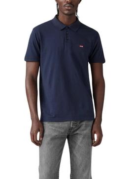 Polo Levi's Housemark marinho para homem