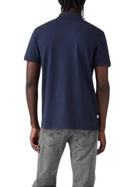 Polo Levi's Housemark marinho para homem