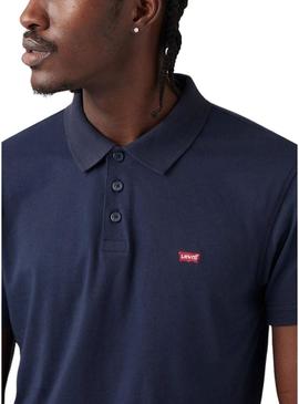 Polo Levi's Housemark marinho para homem