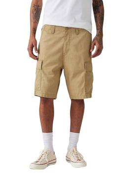 Bermudas Levi's Carrier Cargo bege.